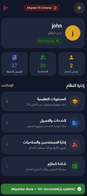 منصة إدارة المؤسسة الدينية الكبرى